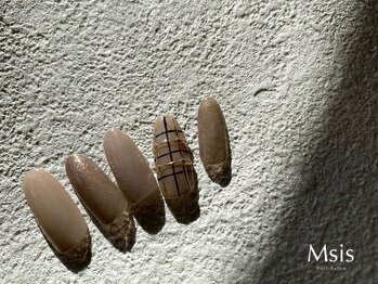 エムシス 甲東園店(Msis)/チェックデザイン