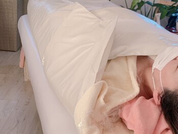 グリーミン 代々木(gleaming)の写真/遠赤外線ヒーティングで大量汗出しデトックス◎腸もみと深層リンパを合わせて、カラダの詰まりを徹底解消！