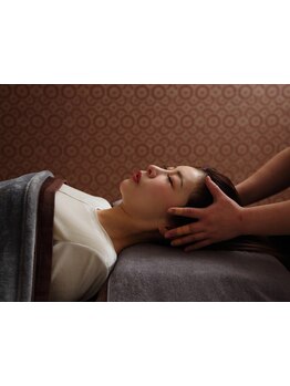 ヘッドスパで癒されたい