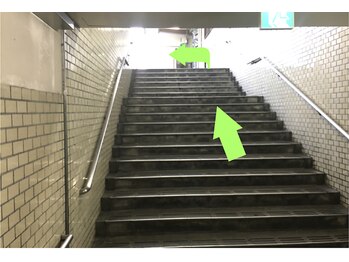 美容整体すこやか/【道順３】