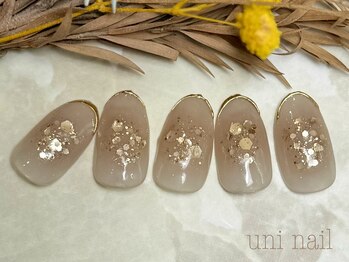 ウニネイル(uni nail)/サンプルデザイン　トレンド