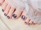 ネイル バイ エン(Nail by EN)の写真/【当日予約OK！】大人可愛い足元に！一宮市の夏のフットネイルキャンペーン◎