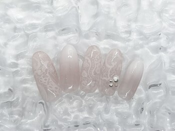 モンスリール 麻布十番(Mon Sourire)/ベイビーブーマー＆レースネイル