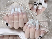 リンドネイル バイ モカ アンド ララ(Lind nail by moca and LaLa)/【mio】推しネイル
