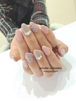 プライベート ネイルサロン マーマ(murmur)/春ツイード
