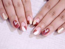 ラルネイル 大宮(Lull. nail)/＊バルーンフレンチ＊お正月＊