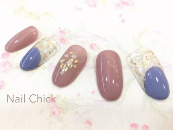 ネイルチックコウベ 銀天街店(Nail Chick kobe)/シェル埋め込みネイル