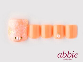 ネイルサロンアビー 北千住店(abbie)/スプリングオレンジ ￥10208