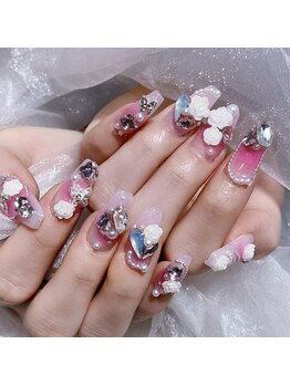 クイーンズビューティーサロン 歌舞伎町店(Queen's beauty salon)/チップ長さだしやりつけ放題