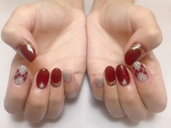 ネイル ユナ(nail YUNA)/アーガイルデザイン