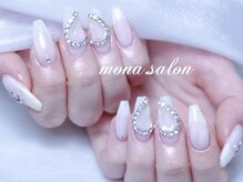 モナサロン(Mona salon)/チェーンハートクロムパーツ