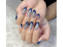 ホームサロンアヴニール(Home Salon Avenir.)/ネイビーグラデーション