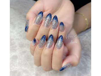 ホームサロンアヴニール(Home Salon Avenir.)/ネイビーグラデーション