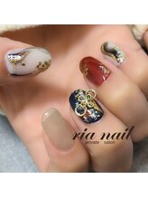 リアネイル(ria nail)/☆成人式ネイル☆