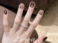 リノア 池袋(Linoa)/ヒョウ柄ネイルト