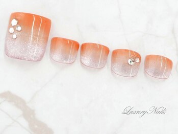 ラグジュアリーネイルズ アカバネ(Luxury Nails Akabane)/キュート*マググラNail