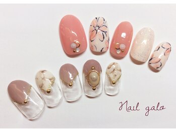 ガロ(Nail galo)/定額ジェルネイル　¥7400
