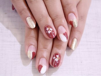 ラルネイル 大宮(Lull. nail)/*バルーンフレンチ*正月*