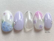 パラジェル認定サロン メールメール 池袋店(MereMer)/あじさいネイル