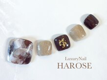 ラグジュアリーネイル ハローズ(HAROSE)/フットマンスリージェルコース