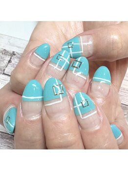 ネイルージュ 梅ヶ丘店(Nailouge)/ブロックネイル☆