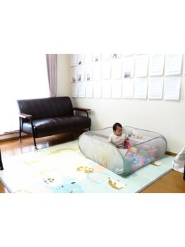 お子様同伴OKのサロン