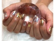 リブヴァラ(Lib Valla)/メタリックカラー/ミラーネイル