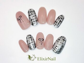 エリクサーネイル 神田(Elixir Nail)/シンプル / クーポン使用