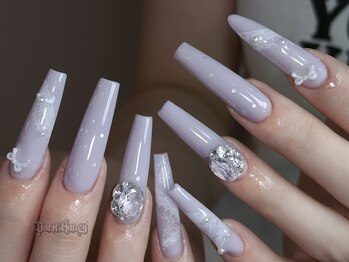 ダークハニー 原宿店(Dark Honey)/レースネイル/ガーリー付け放題