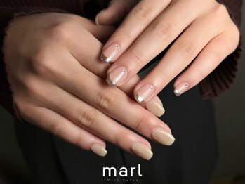 マール 甲子園店(marl)の写真/丁寧な接客で貴女に合ったデザイン・コースをご提案【ワンカラー¥5500】何度でも同価格!次回予約で¥300オフ