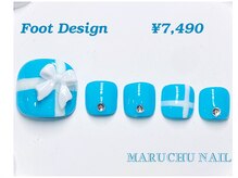 マルチューネイル 池袋(MARUCHU NAIL)/フット定額デザイン