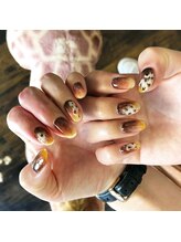 ピピランチェ(PIPIRANCHE)/秋色ネイル