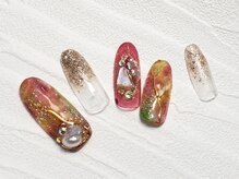 ビーケア 自由が丘店(B.care)/秋冬ネイル￥7480