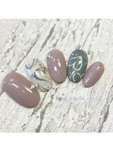 ネイルサロン クイル(QUILL)/１月ハート（３）