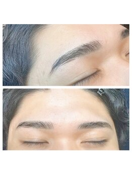 ハンサムモンスター(Handsome Monster)/銀座/眉毛パーマ/メンズ/まゆげ