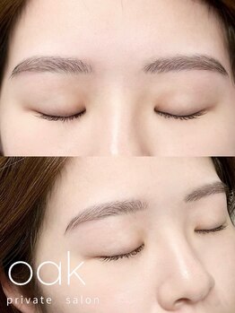 オーク(oak)/眉毛スタイリング