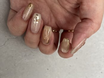 パラジェル認定サロン・フィルイン 【pinqa (ピンカ)】 清澄白河の写真/上品さの中にさりげなくお洒落さが隠れた『抜け感デザイン』が得意◎特別な日にも…♪定額デザイン¥7500～