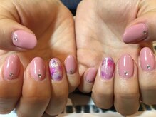 トータルサロン 白べぇーっ プラス/マーブルネイル