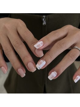 ロカネイルズ(roca nails)/check design