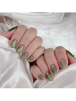 ミス シャーリー(Miss Shirley)/【グリーン×ストーン】