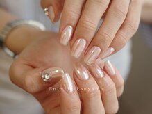 エン ダイカンヤマ(En'e daikanyama)/Vカット×ジェルネイル[代官山]