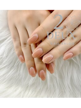 ドゥ 横浜鶴見(2Deux)/モテかわチークネイル