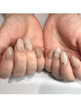 ラルーン 国母店(La lune)/チェックネイル