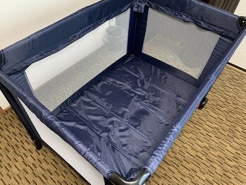 いわくら 大野整体院/簡易ベビーサークルにもなります