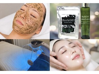 グレイスシャイン(GraceShine)の写真/【毛穴×シミ】ハーブピーリング毛穴.シミ.くすみにアプローチ!潤い透明感溢れる素肌へ♪美白成分導入!