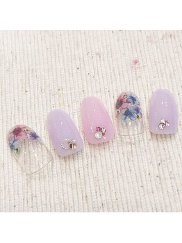 ピンキー(PINKY)/フラワーネイル