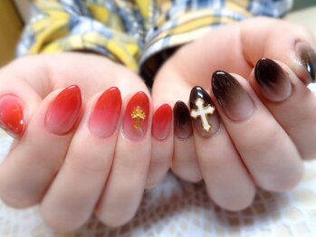 アミュリー ネイル アトリエ(Amury nail atelier)/うる艶★カラーグラデーション