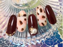 ネイルサロン カラーエイト(Nailsalon COLOR.8)/ヒョウ柄ネイル