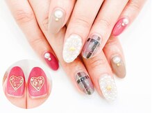 ネイルコレクション ピンク(Nail Collection Pink)/ジェル定額￥8990☆くすみカラー