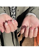 ステム(STEM.)/ホワイトとピンク